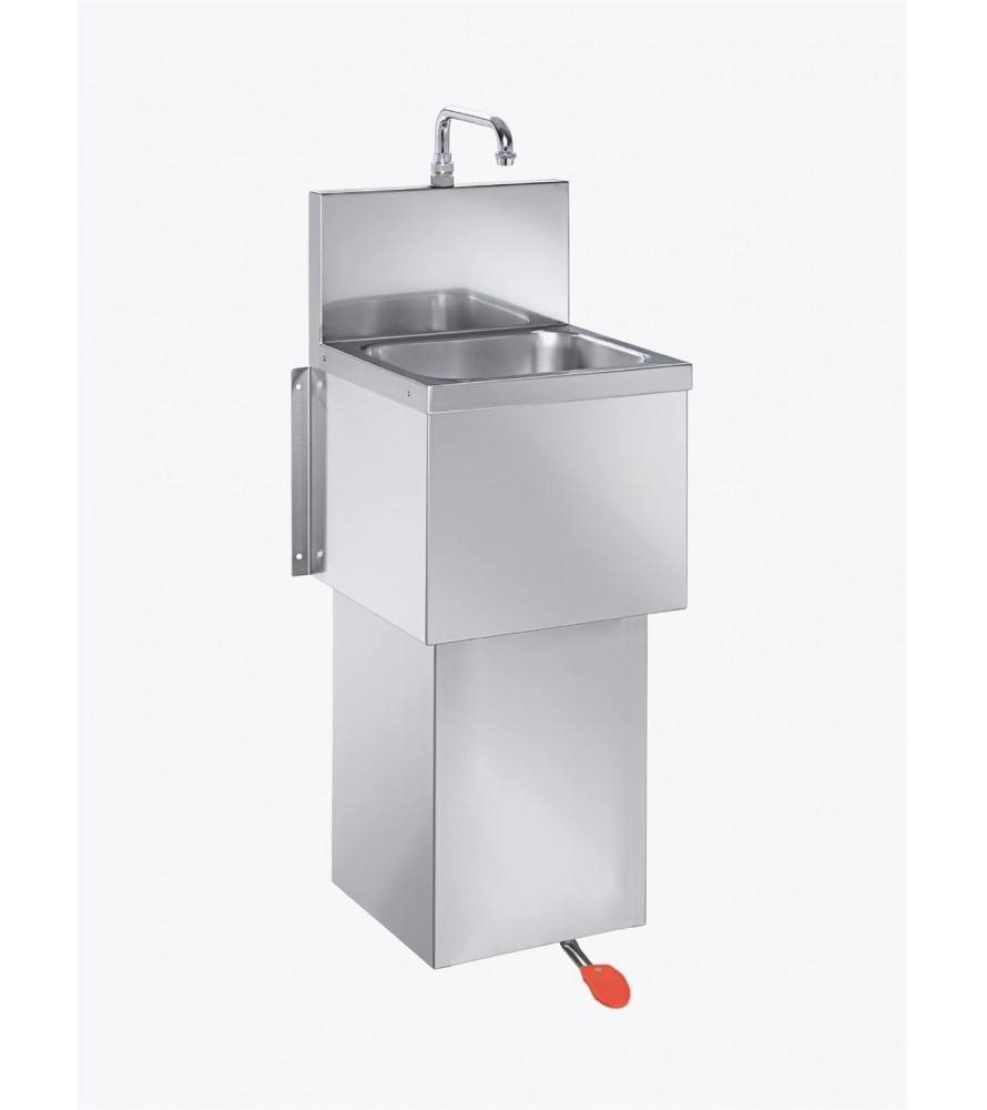 LAVELLO INOX 470X450 A PEDALE