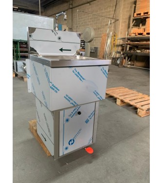 LAVELLO INOX 350X330 A PEDALE